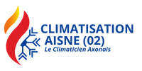 climaticien axonais logo bleu
